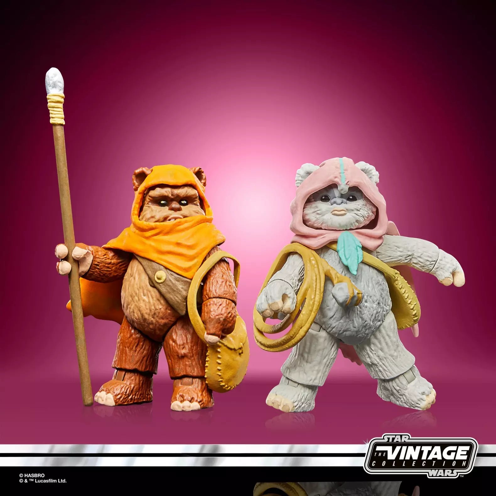 Star Wars The Vintage Collection Wicket e Kneesaa