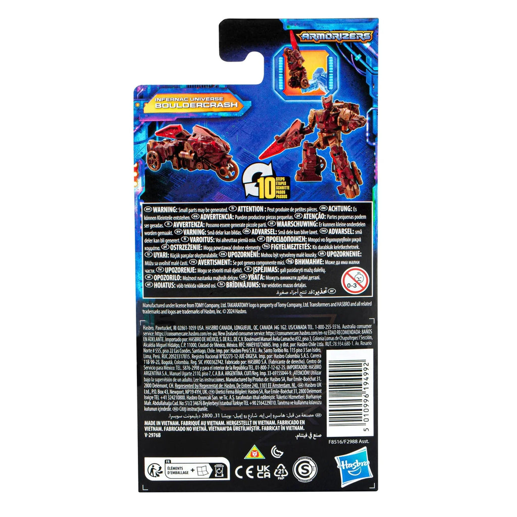 Transformers Generations Legacy United Infernac Universe Bouldercrash