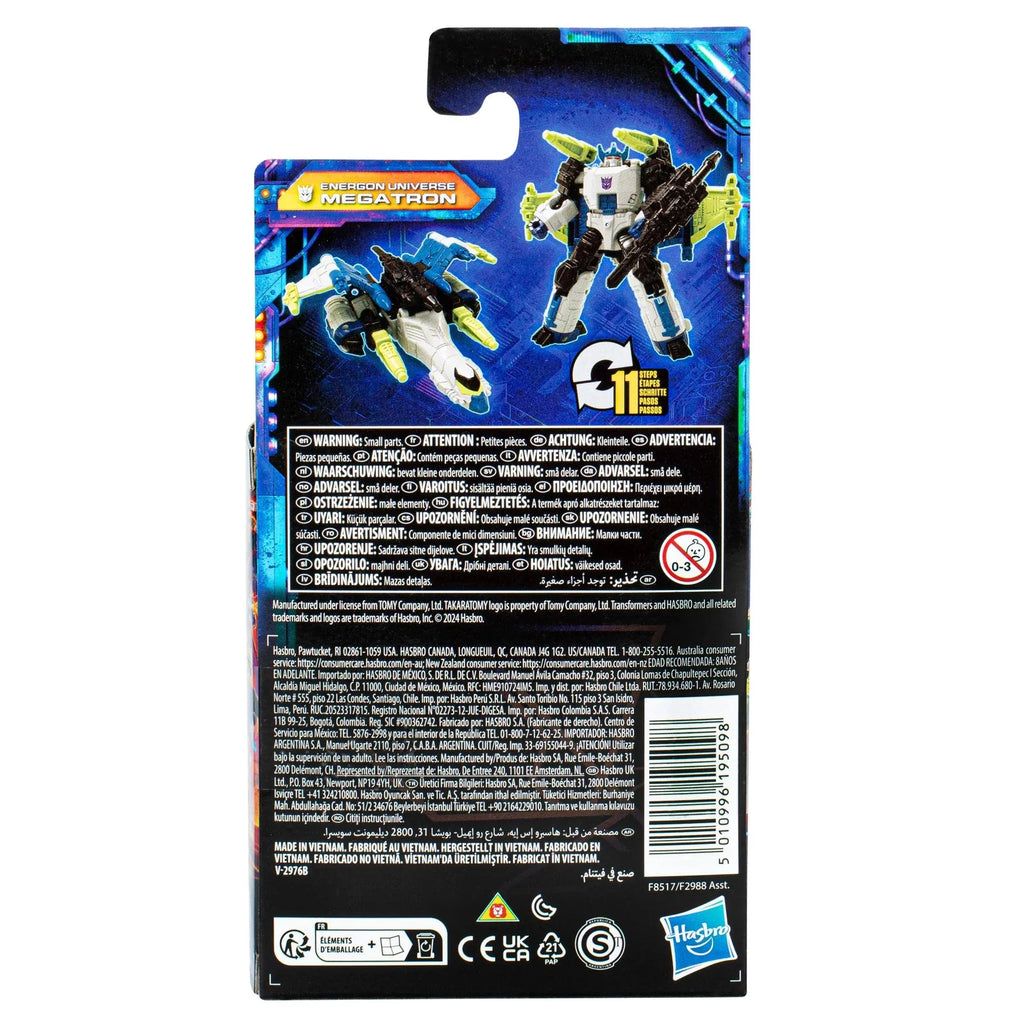 Transformersi põlvkond Legacy United Core klass Energon Universe Megatron