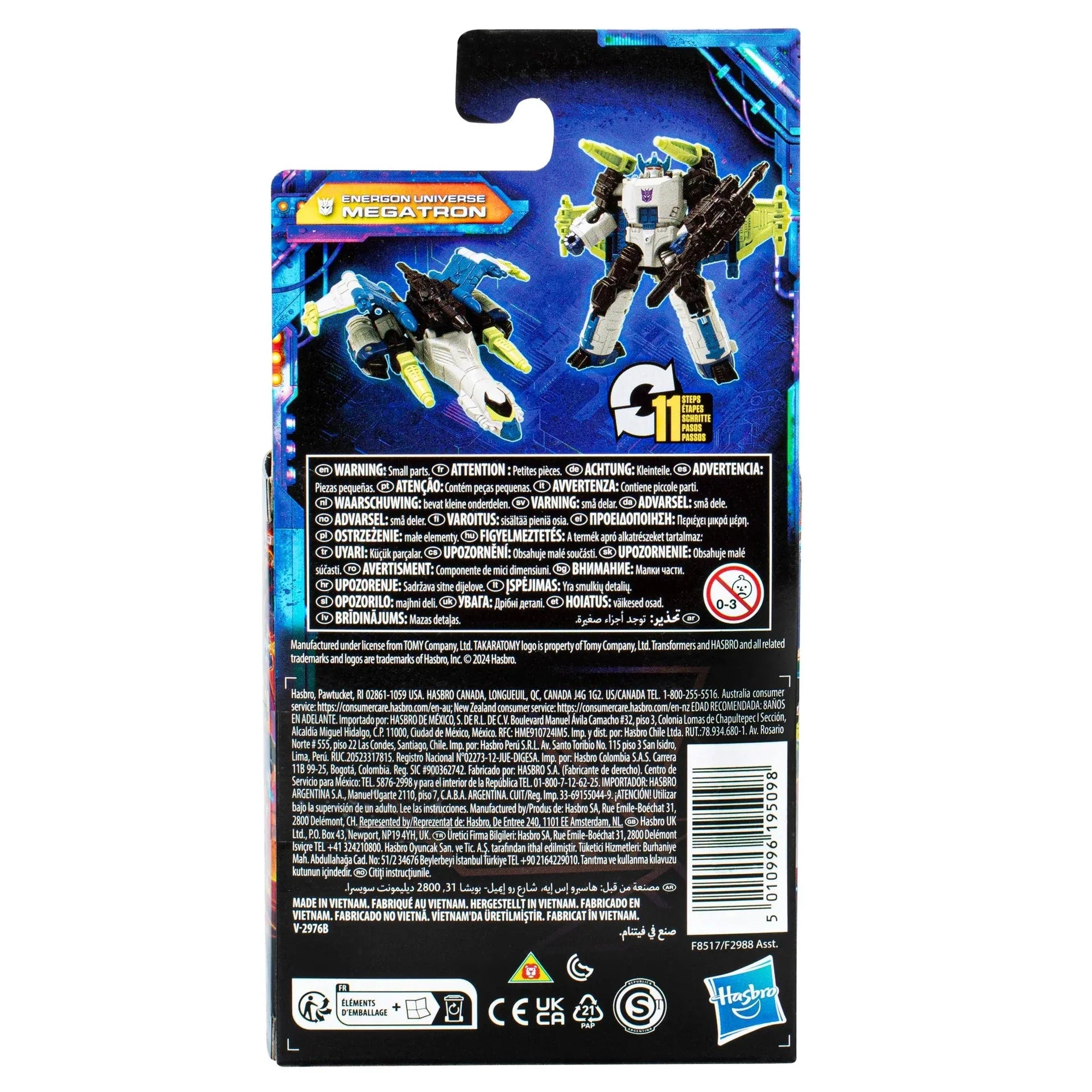 Transformersi põlvkond Legacy United Core klass Energon Universe Megatron