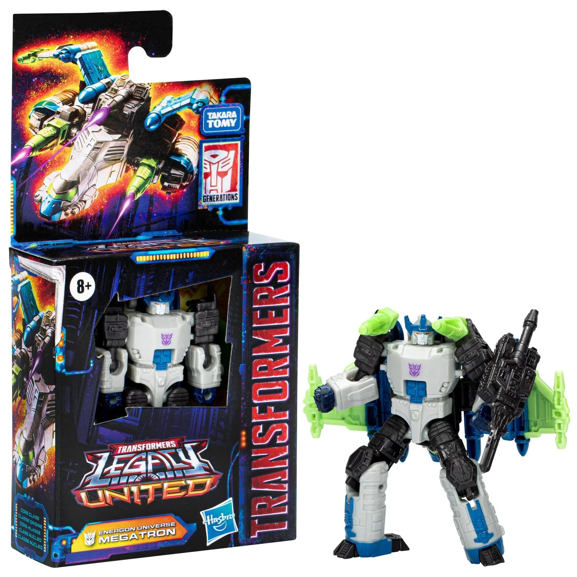 Transformersi põlvkond Legacy United Core klass Energon Universe Megatron