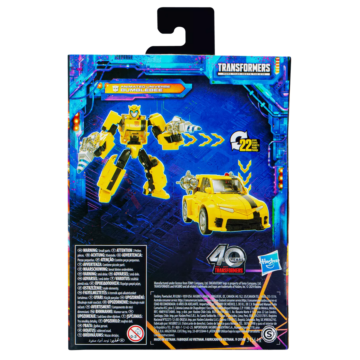 Transformers Legacy United Deluxe – Animated Universe Bumblebee 14 cm