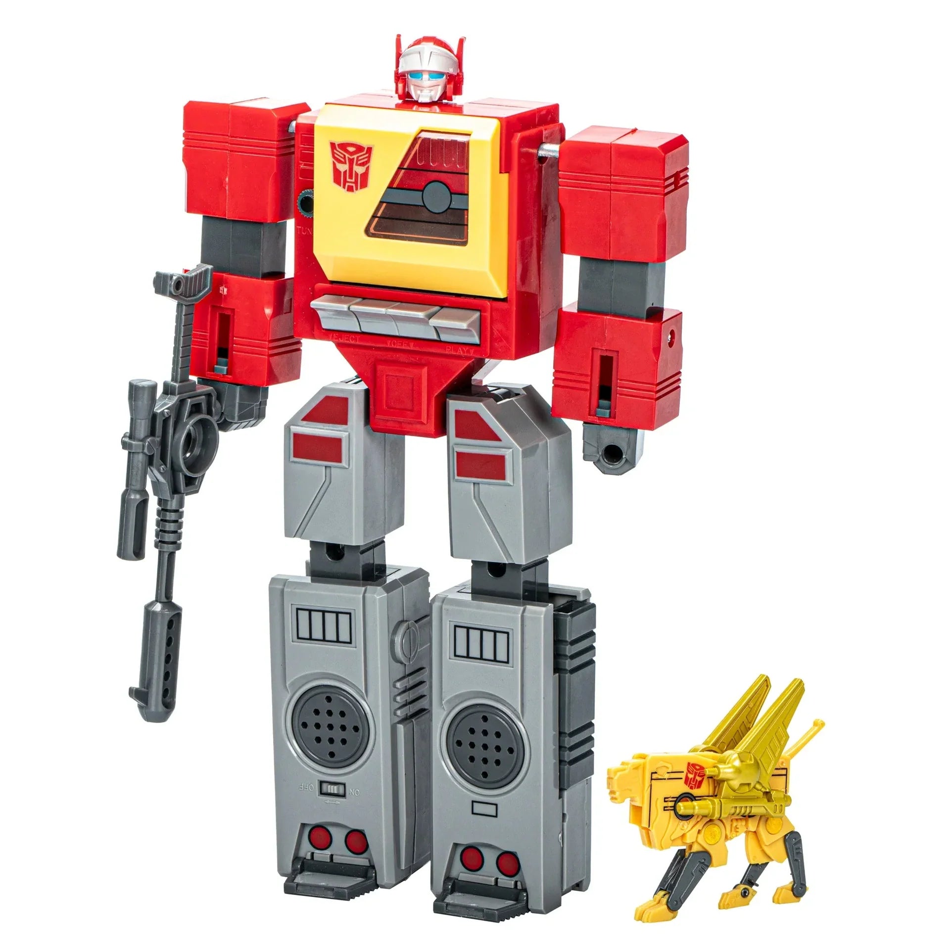 Transformers Retro G1 Autobot Blaster und Steeljaw (40. Jubiläum)