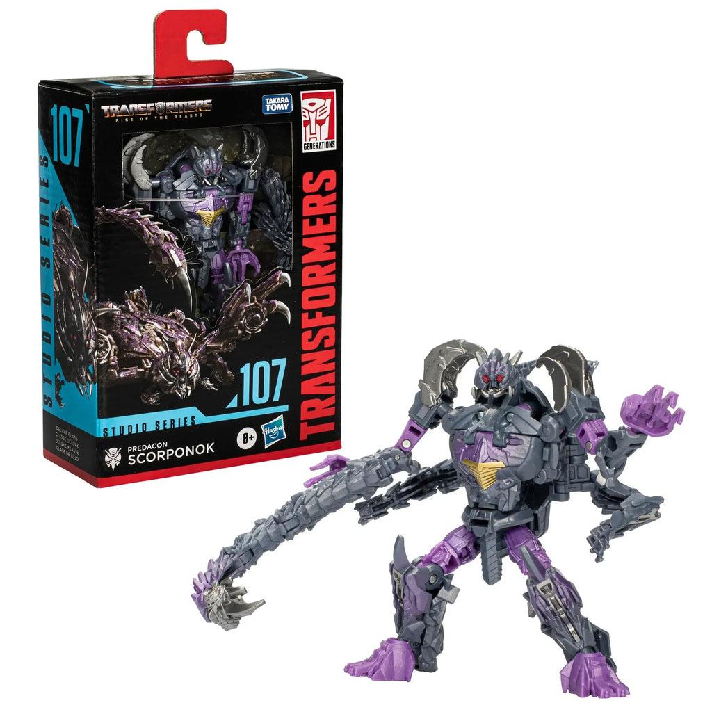 „Transformers Generations Studio Series Deluxe“ 107 „Predator Scorpion“