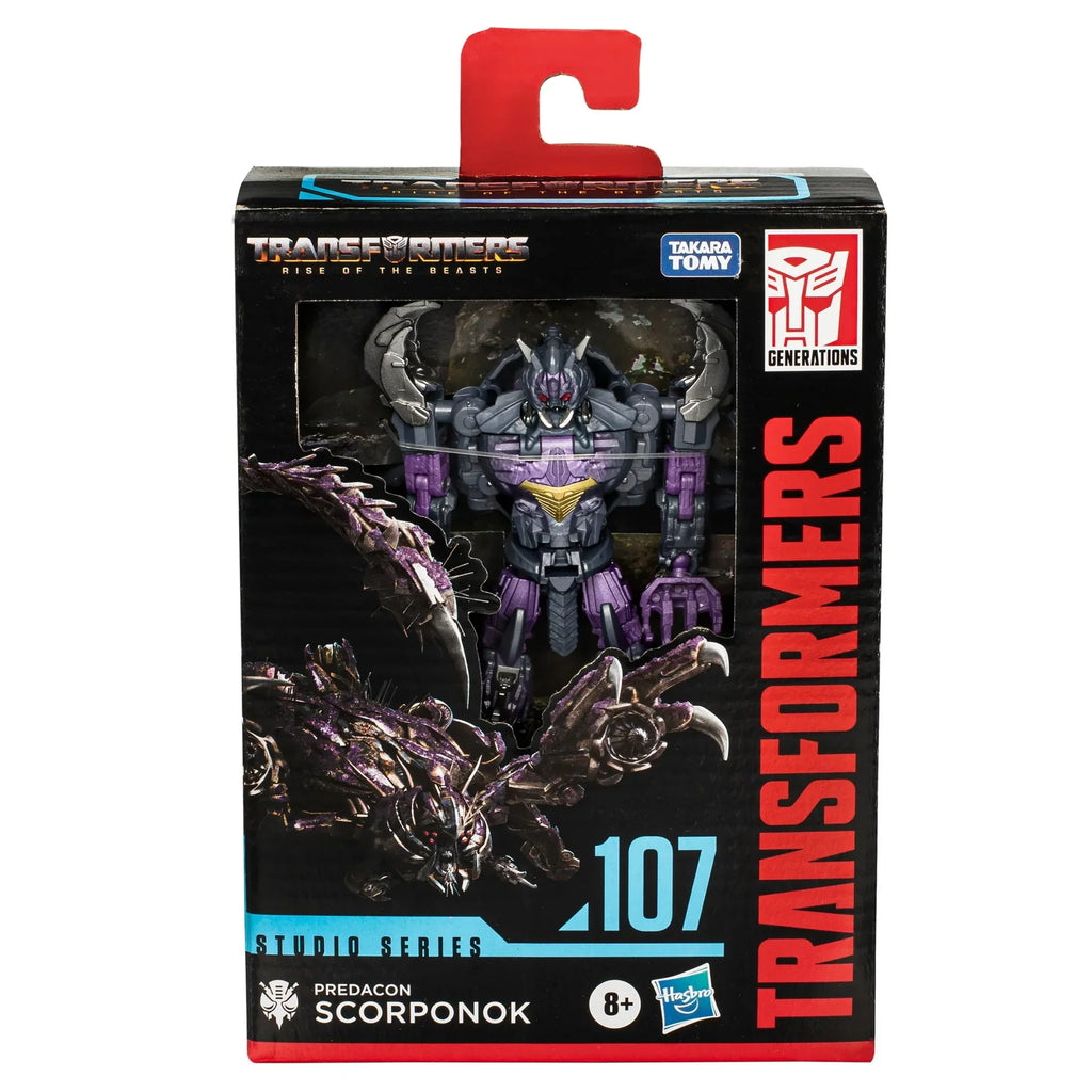 „Transformers Generations Studio Series Deluxe“ 107 „Predator Scorpion“