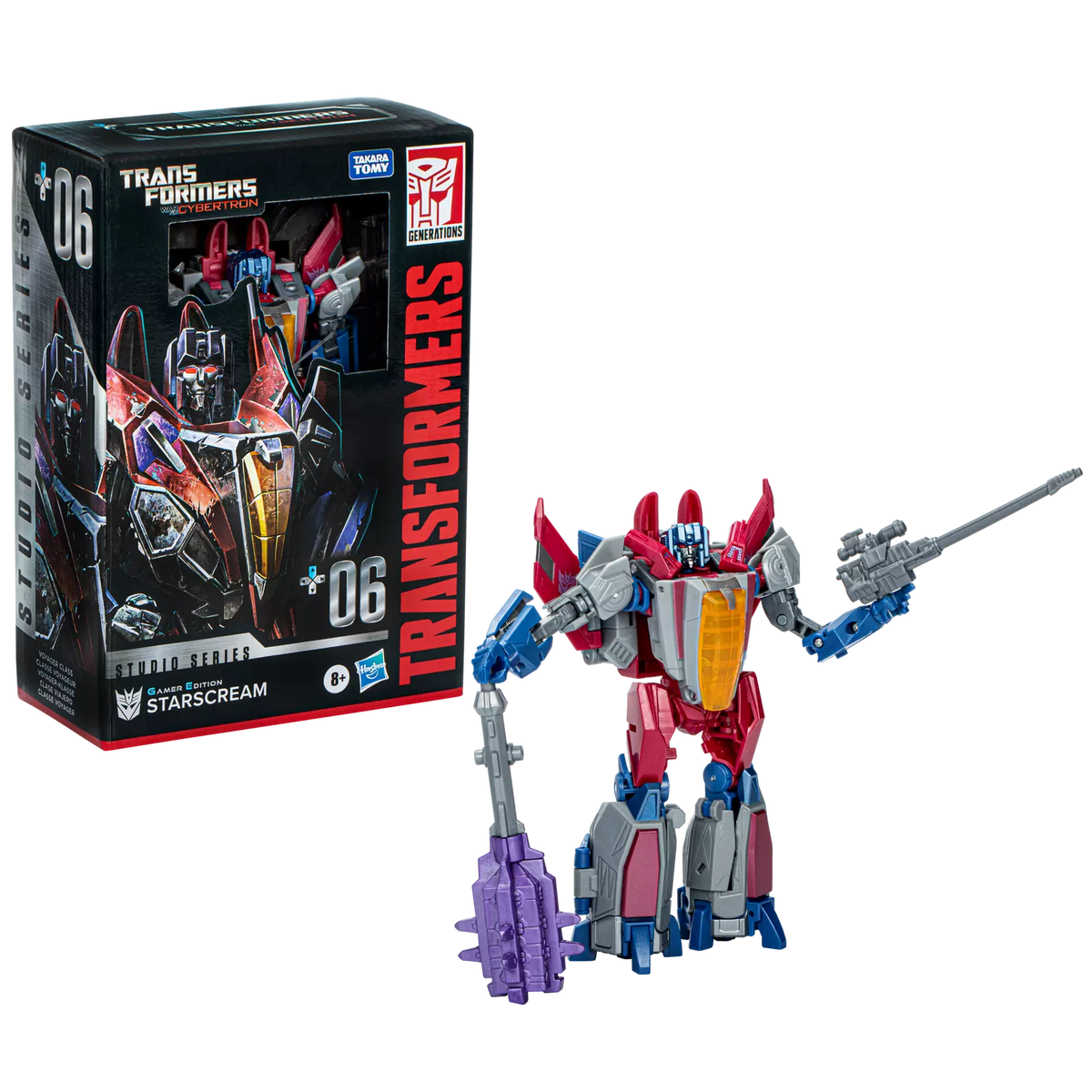 Transformers Generations Studio Series Traveler 06 Starscream 