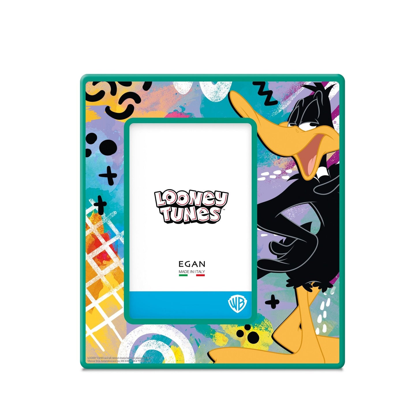 LOONEY TOONS Cadre Photo en Céramique 20x18cm Daffy Duck