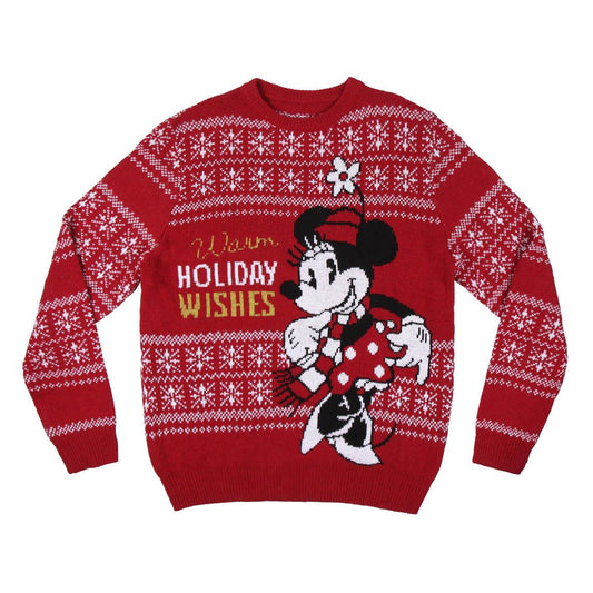 MINNIE Winter Fun Pull de Noël (S)