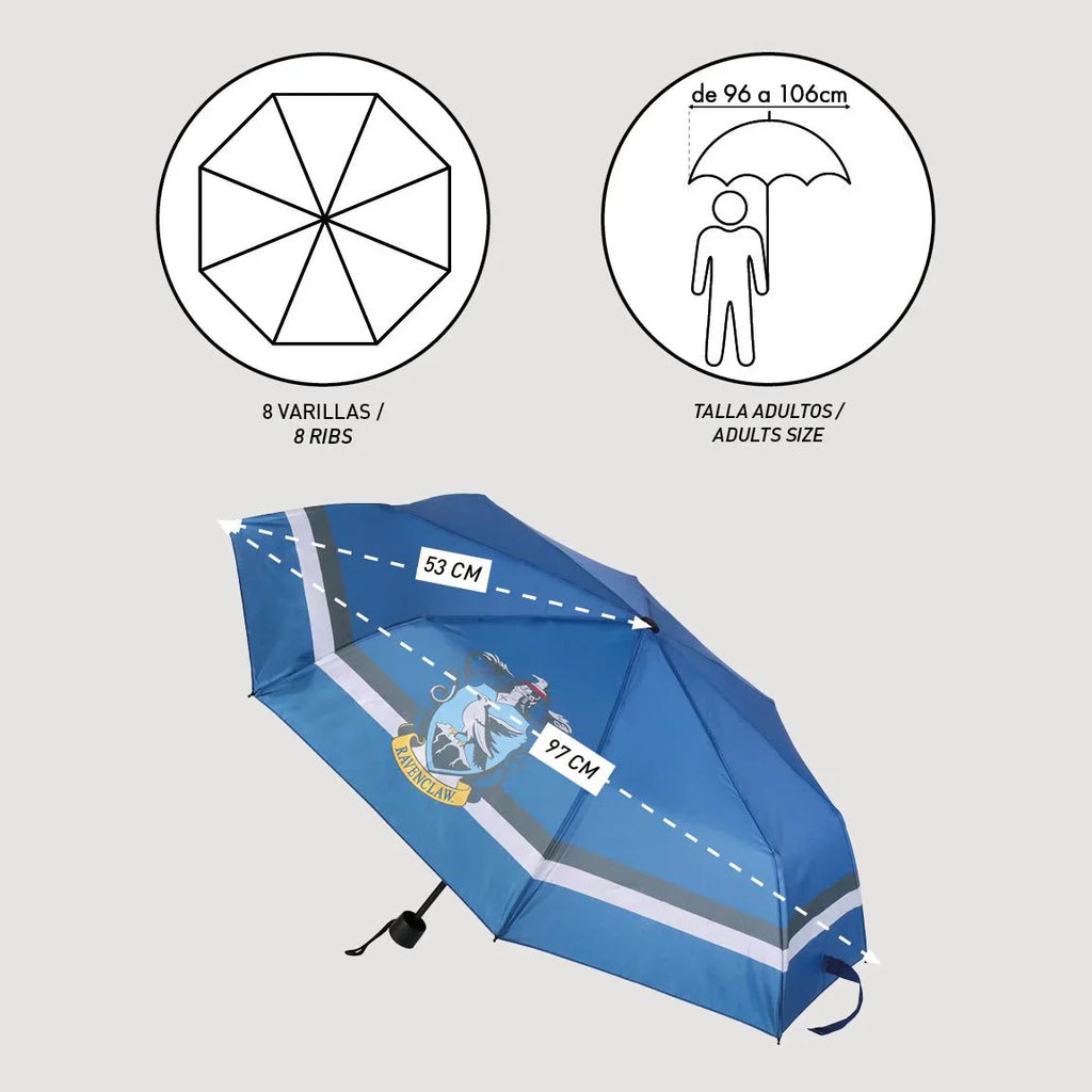 Harry Potter Foldbar Paraply - Ravenclaw