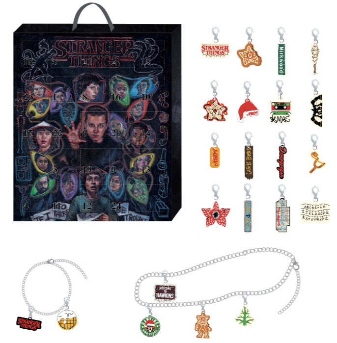 STRANGER THINGS Calendrier de l'Avent Set Bijoux 24 Pc.