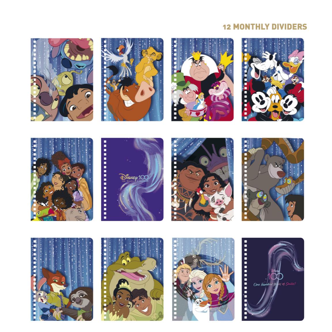 Disney Heti Tervező - Dátumozatlan + Elválasztók + Matricák