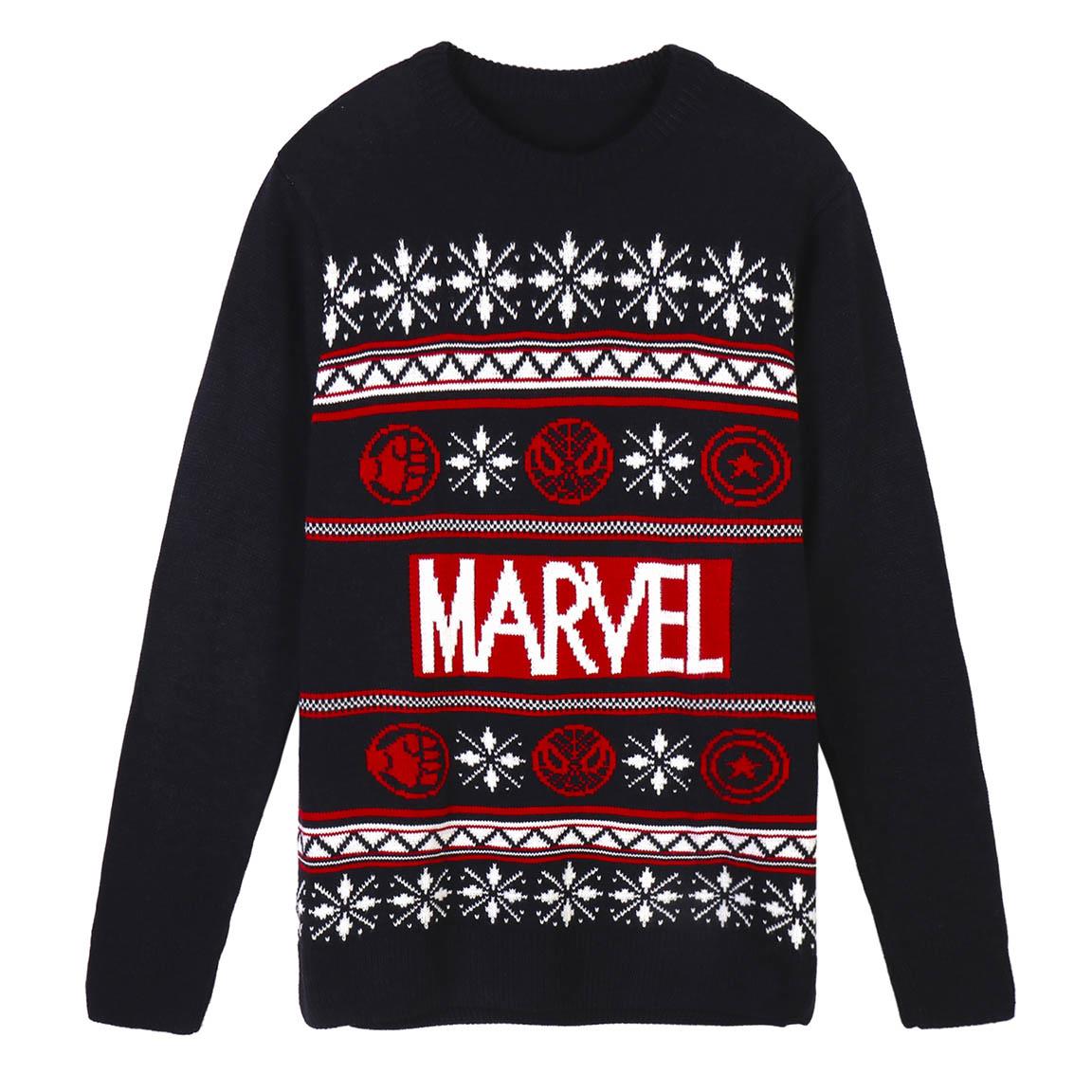 MARVEL Winter Fun Pull de Noël (2XL)