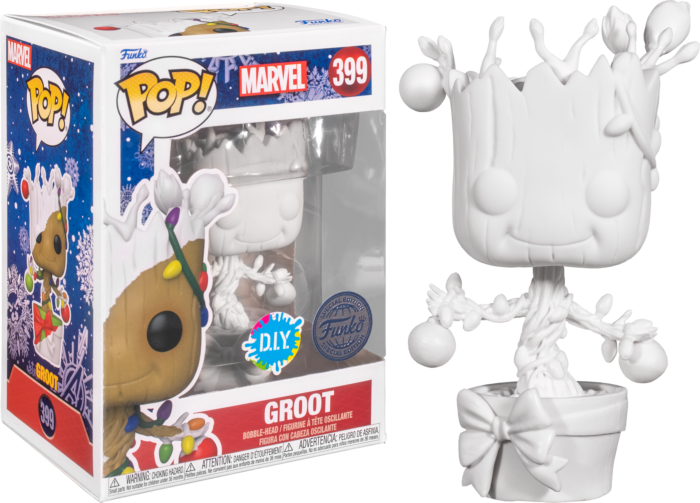 MARVEL POP N° 399 Holiday Groot DIY