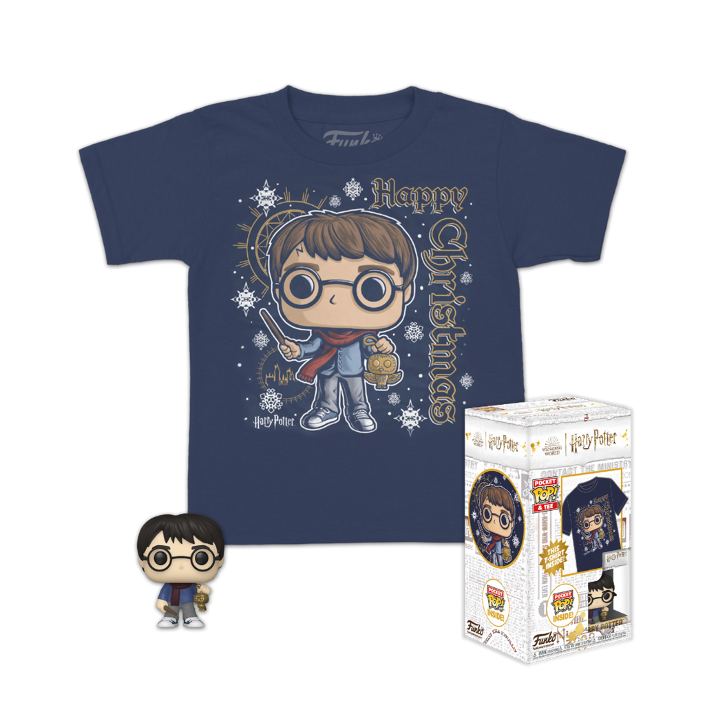 pocket pop kids tee harry potter holiday funko