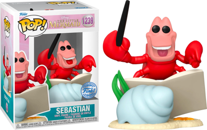 DISNEYPOP N° 1239Little MermaidSebastian