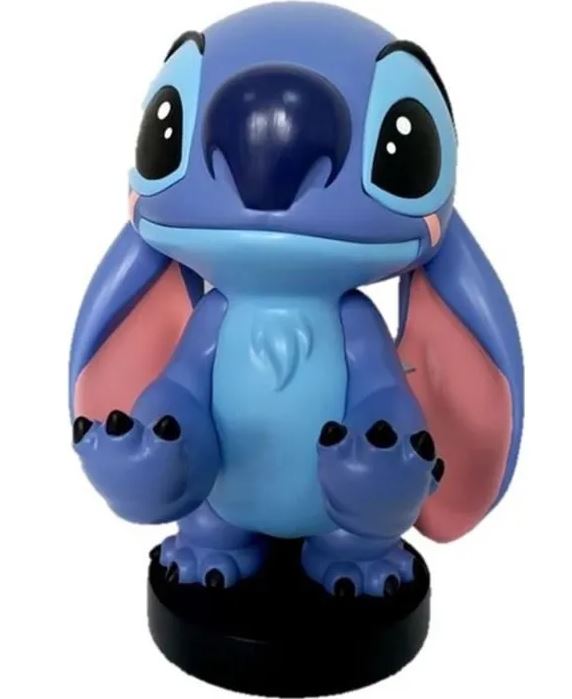 STITCH Figurine 20cm Support Manette & Portable