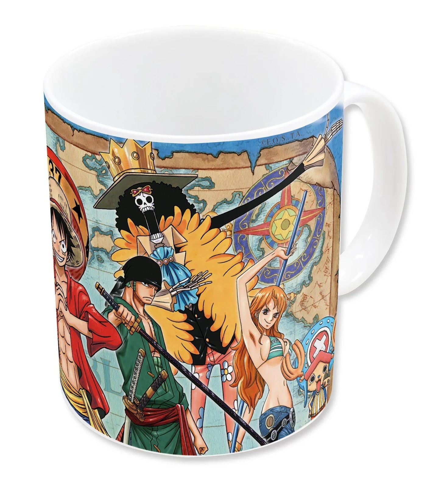 Mug ONE PIECE - Carte - PRECOMMANDE*