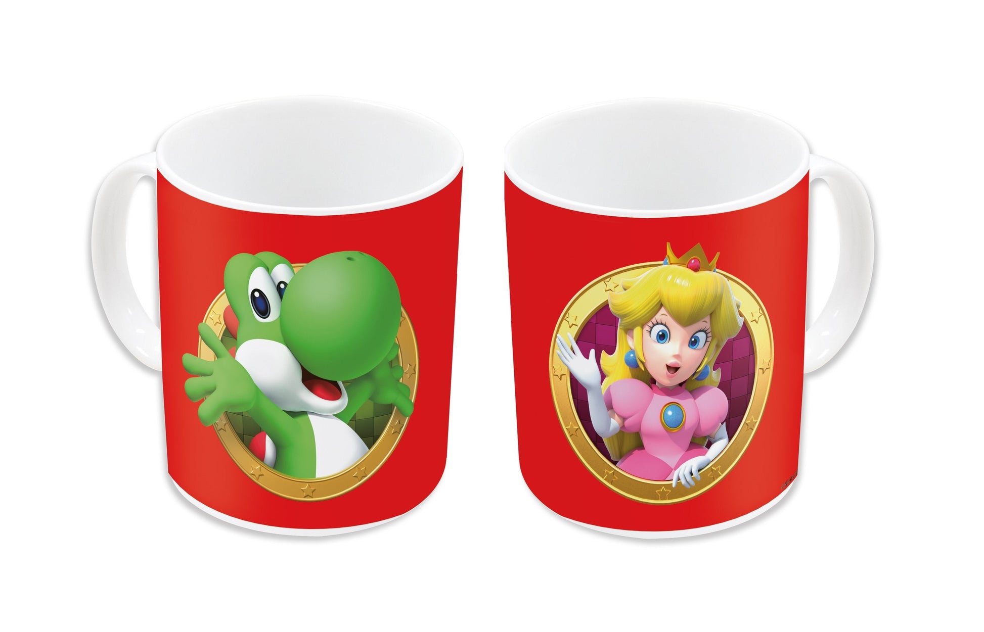 SUPER MARIO Peach & Yoshi Mug en Porcelaine 325ml