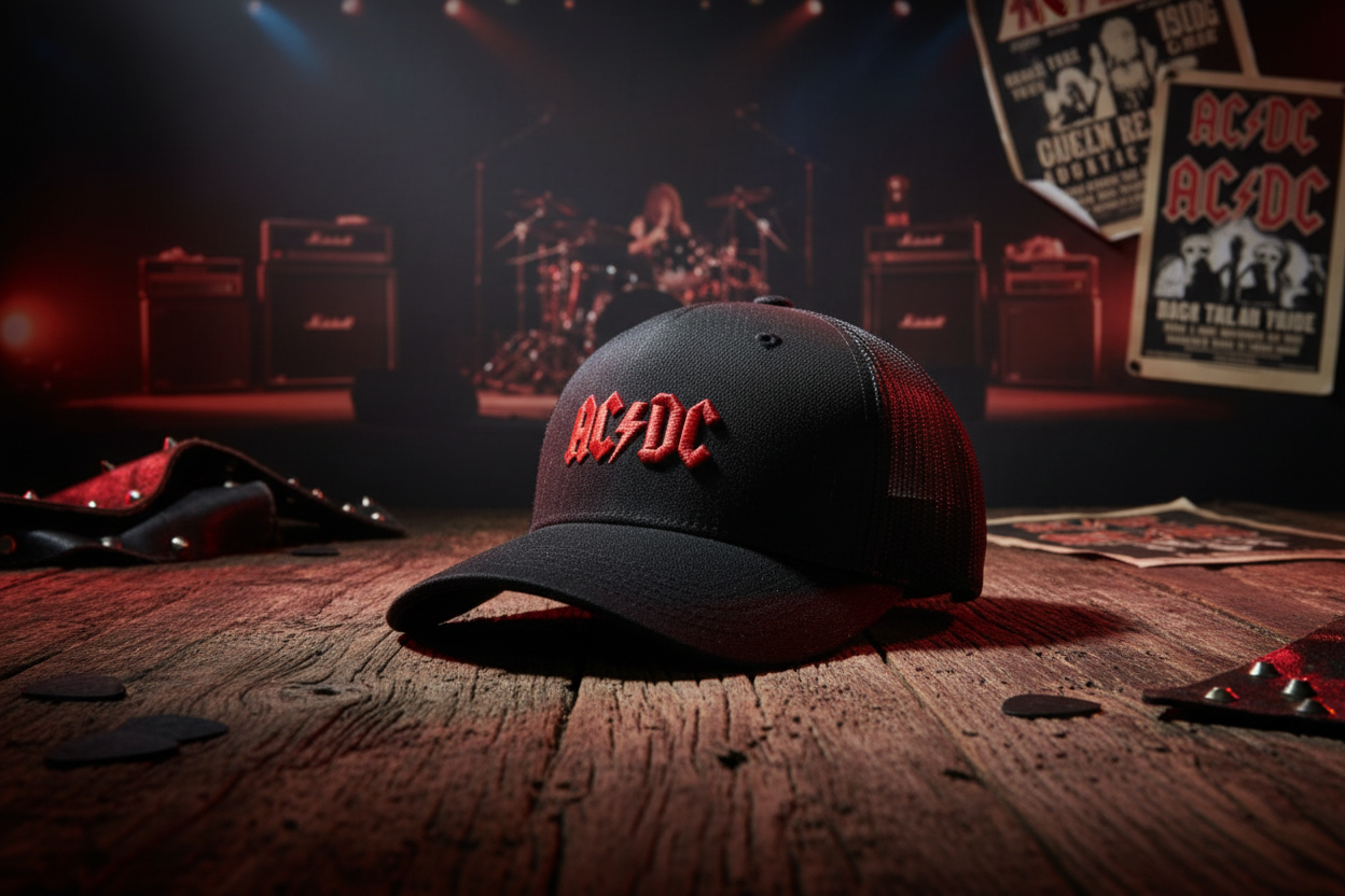AC/DC - Plug Me In - Trucker Cap