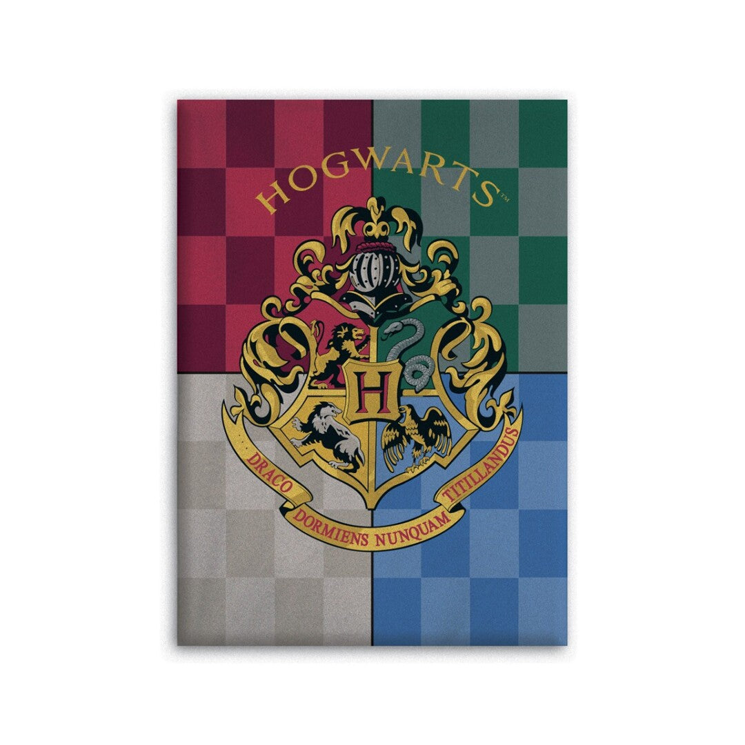 HARRY POTTER Poudlard Plaid Polaire 100% Microfibre 70x140cm