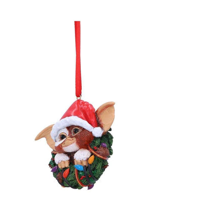 Gremlins Christmas Decoration - Gizmo in Christmas Wreath