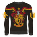 HARRY POTTER Gryffindor Crest Pull de Noël (L)