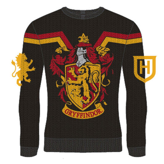 HARRY POTTER Gryffindor Crest Pull de Noël (L)