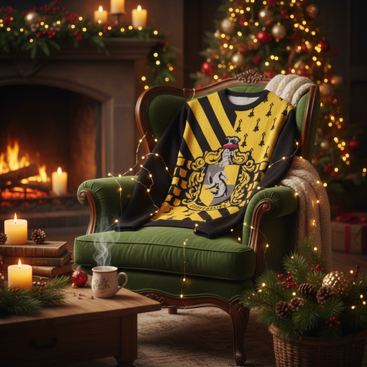Harry Potter Weihnachtspullover - Hufflepuff
