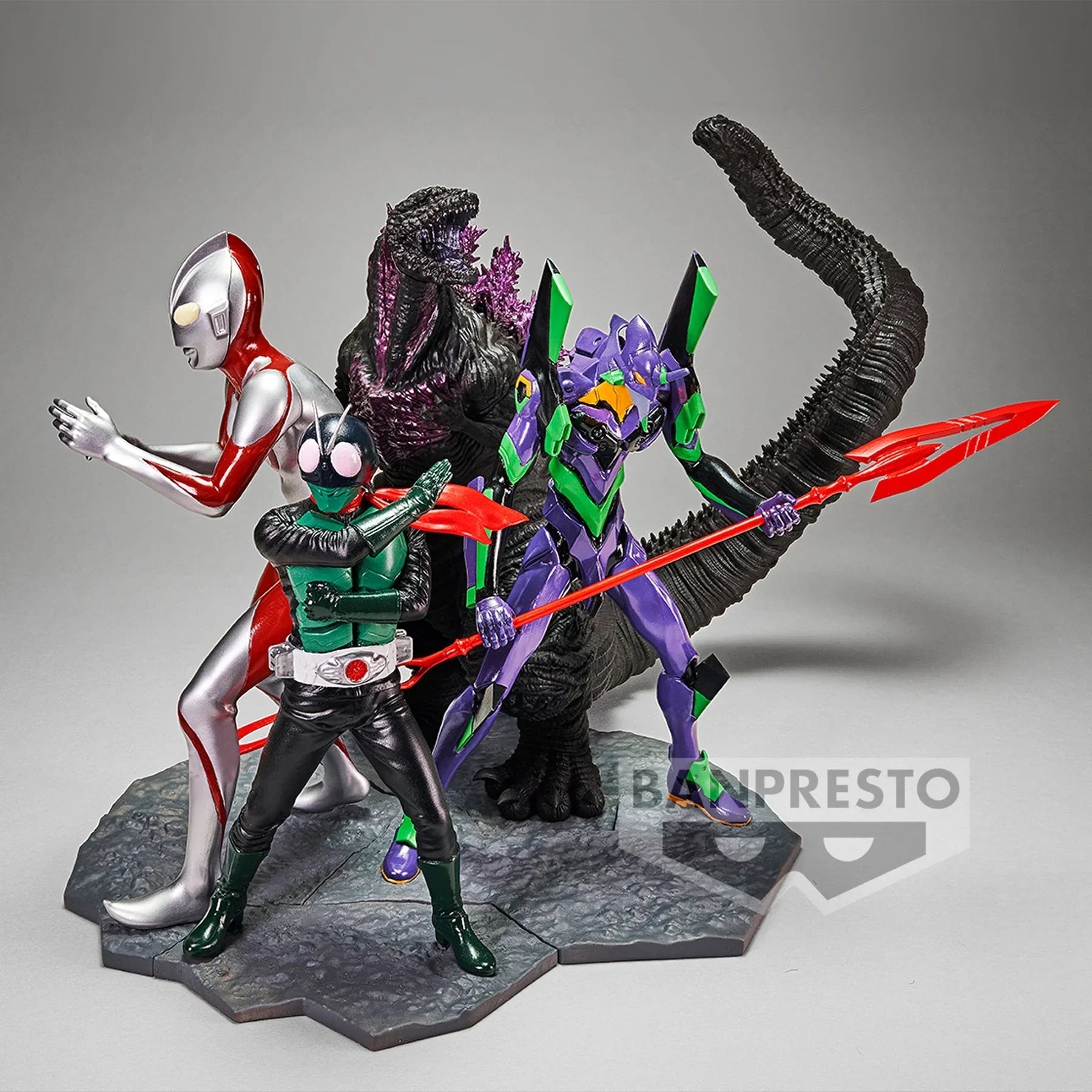 Godzilla - Miniatura dell'arte dell'universo degli eroi giapponesi di Shin