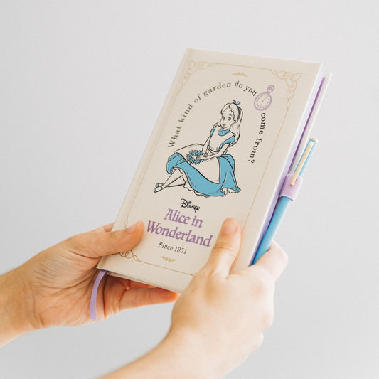 DISNEY Alice Notebook + Stylo-Bille Format A5