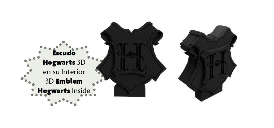 3D интериорна фигурка на Хари Потър - чаша - Хафълпаф