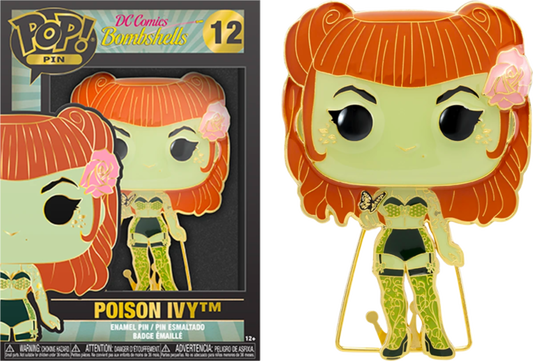 DC COMICS Pop Large Enamel Pin N° 13 Poison Ivy