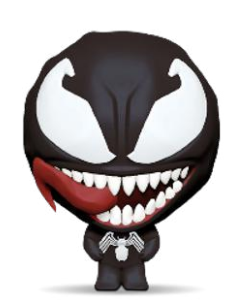 MARVEL Venom Figurine Elastikorps 10cm