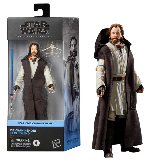 OBI-WAN KENOBI Obi-Wan Kenobi (Légende Jedi) -Fig. Black Series 15cm