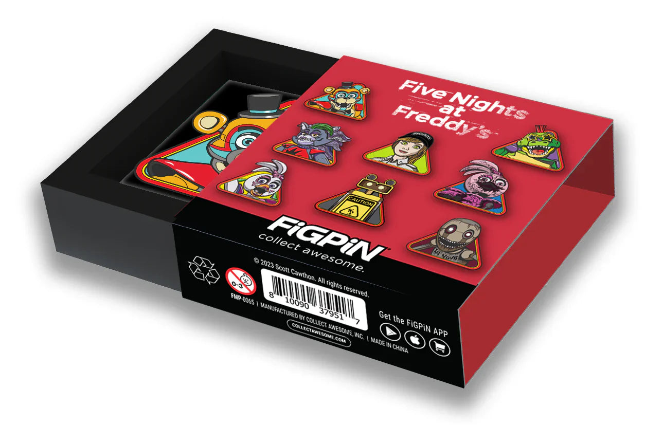 Tajemnicze mini piny Five Nights at Freddy's