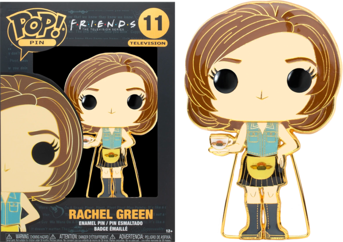 FRIENDS Pop Large Enamel Pin N° 11 Rachel