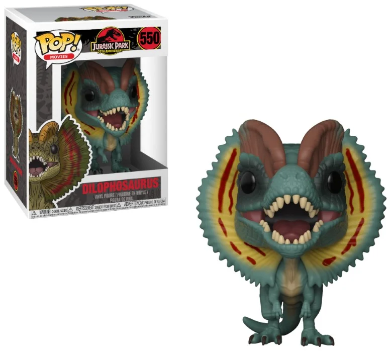 JURASSIC PARK POP N° 550 Dilophosaurus