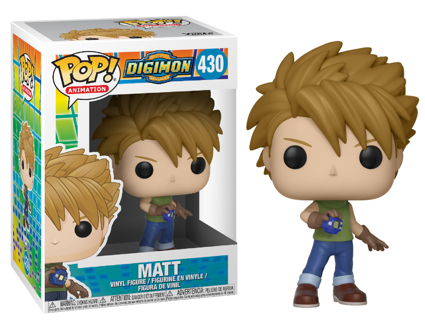 DIGIMON POP Animation N° 430 Matt