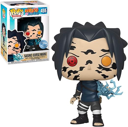 NARUTO POP Animation N° 455 Sasuke avec Marque de Malédiction