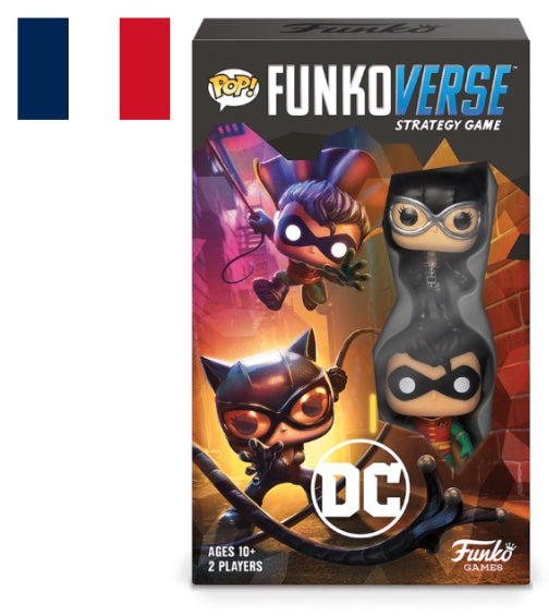 dc comics funkoverse 101 2 pack catwoman