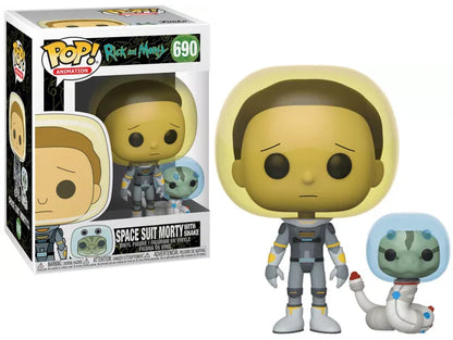 Pop! & Buddy Space Suit Morty avec Serpent