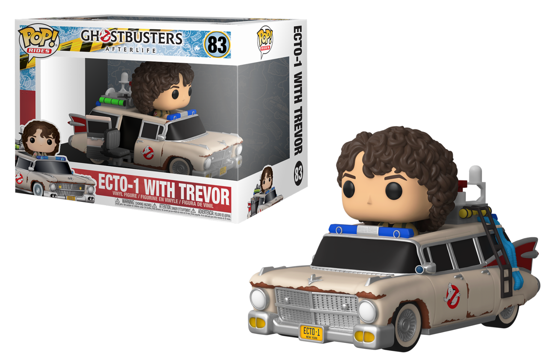 pop rides super deluxe ecto 1 with trevor 83