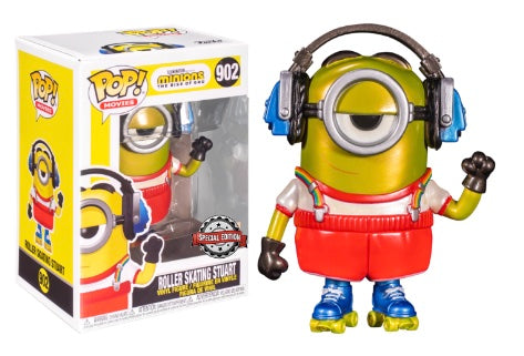 MINIONS POP N° 902 Roller Stuart Metal Effect SPECIAL EDITION