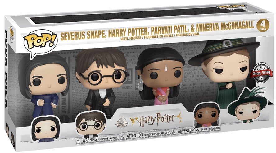 HARRY POTTER POP Yule 4 PACK Sp. Edition