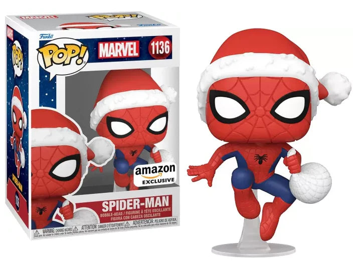 pop santa spider man 1136