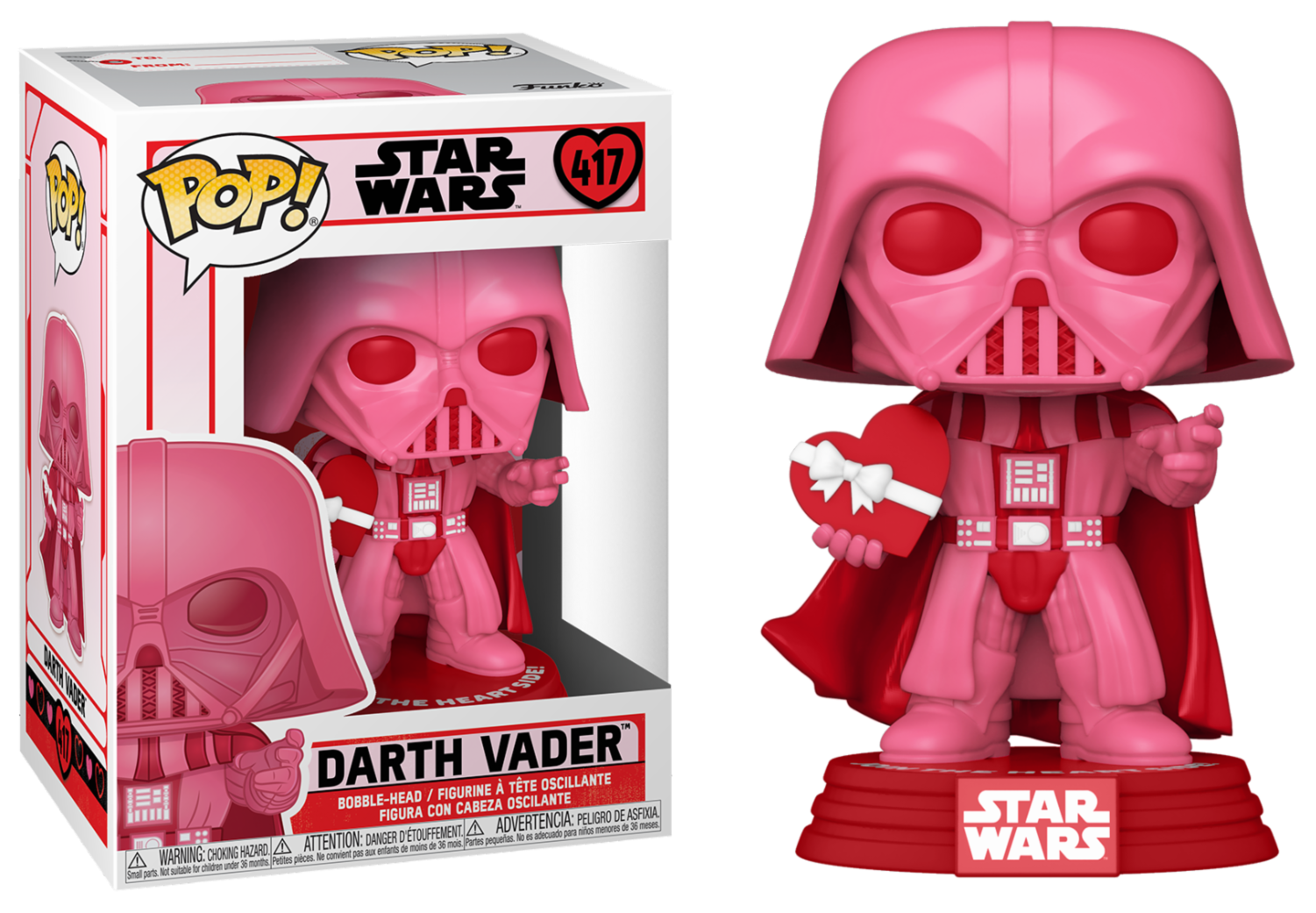 STAR WARS POP N° 417 Valentines : Vader w/Heart