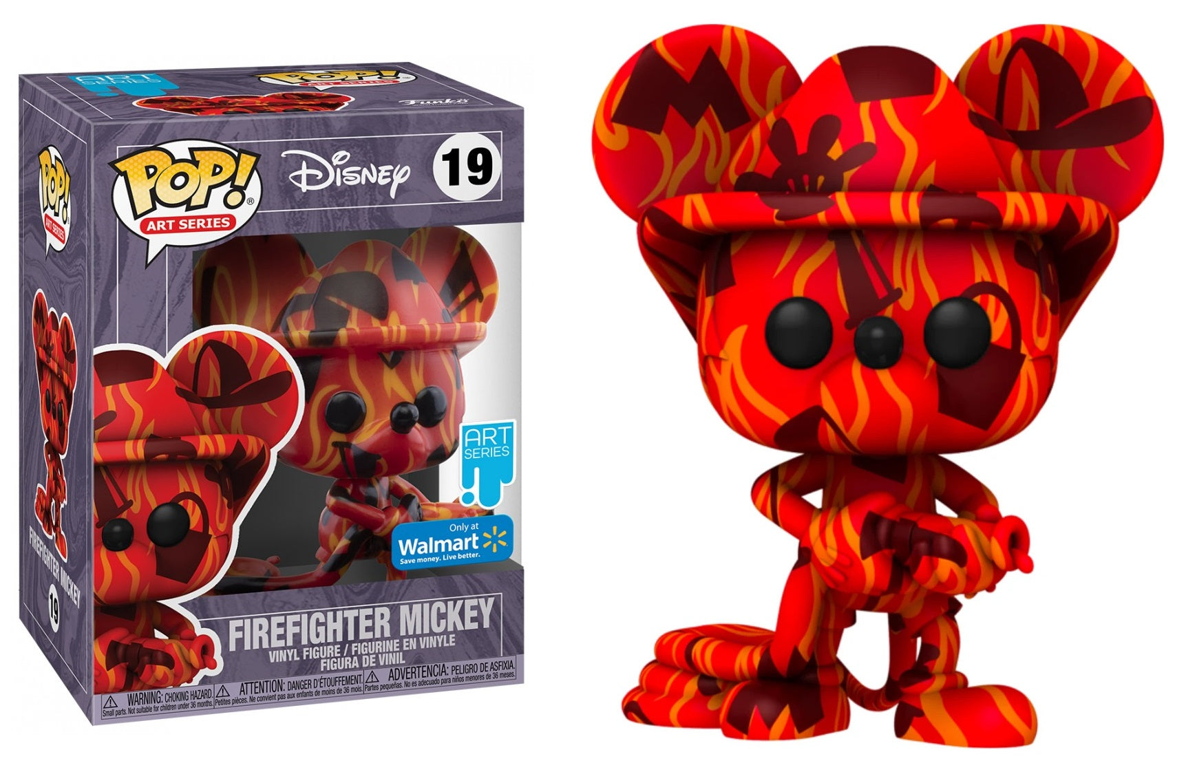 DISNEY POP N° 19 Artist Series Firefighter Mickey