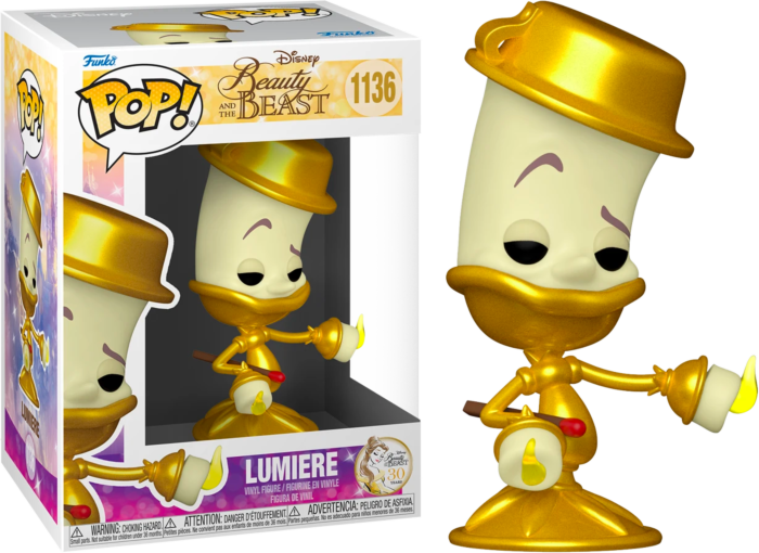 DISNEY POP N° 1136 Beauty & the Beast Lumiere