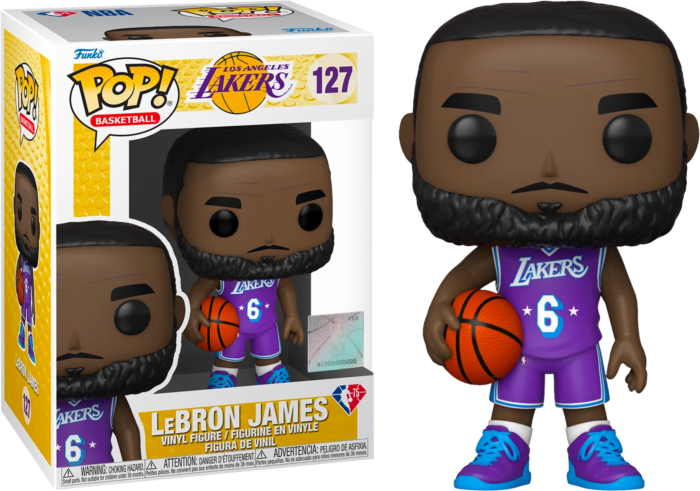 NBA POP N° 127 LeBron James ( Yellow Jersey )