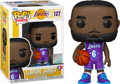 NBA POP N° 127 LeBron James ( Yellow Jersey )